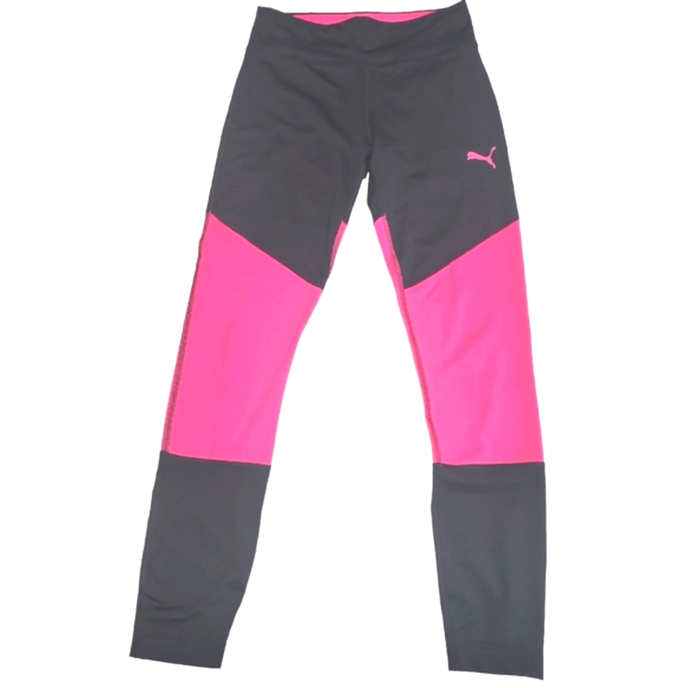 Puma Black and Pink Yoga Leggins.